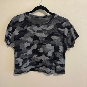 Lululemon Crop Top Camo